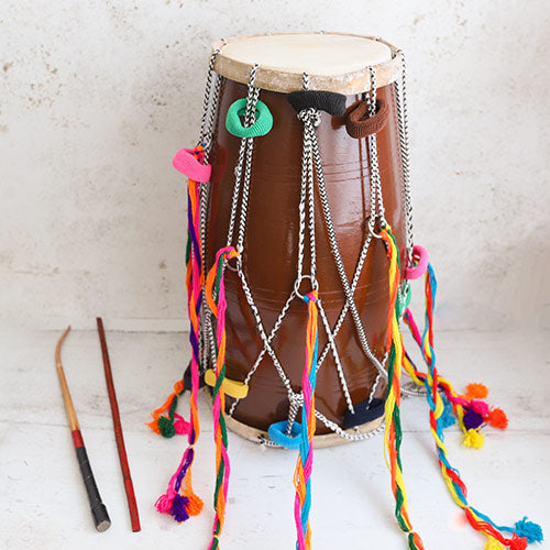 Fancy Dholak Dhol Drum