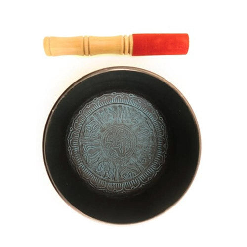 top of Khudi singing bowl