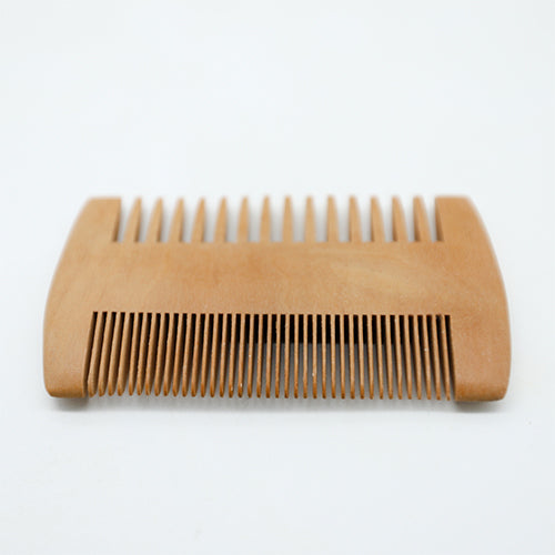 thin end beard comb