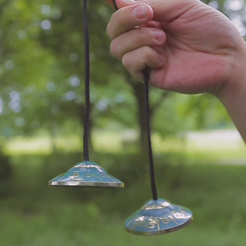 Traditional Tingsha Prayer Bells Sound Demonstrations